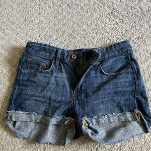 H&M Dark Wash Jean Shorts